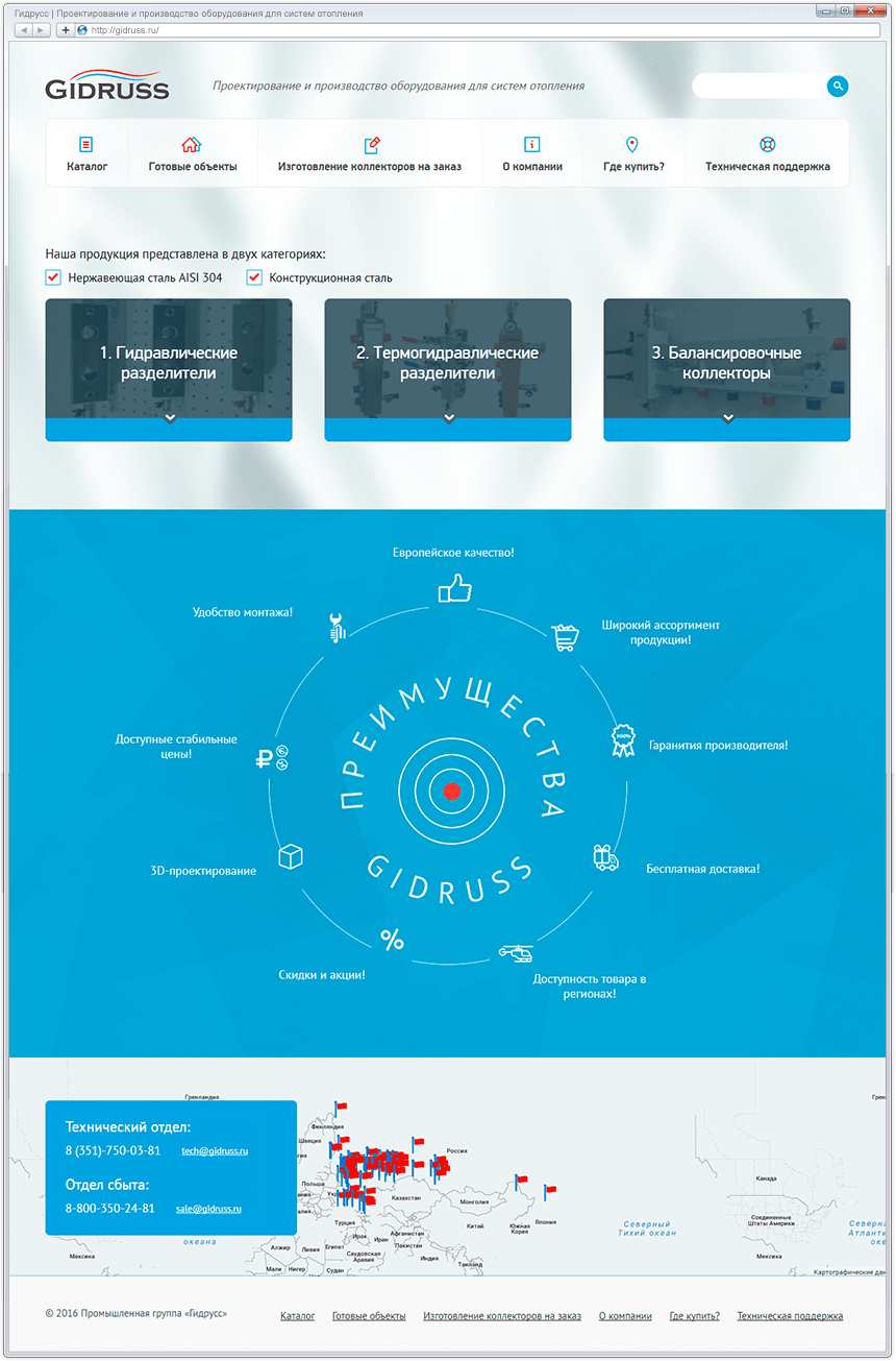 Компания Gidruss