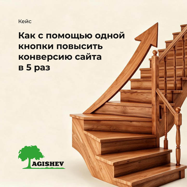 Кейс: Как с помощью одной кнопки повысить&nbsp;конверсию сайта в 5 раз? небольшая иллюстрация