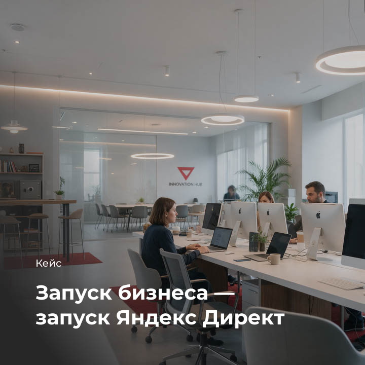 Кейс: Запуск бизнеса &ndash; запуск Яндекс Директ небольшая иллюстрация
