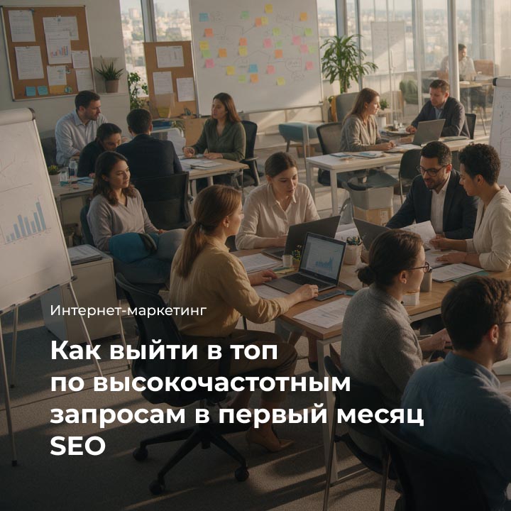 Кейс: Как выйти в топ по высокочастотным запросам в первый месяц SEO - мобильная версия