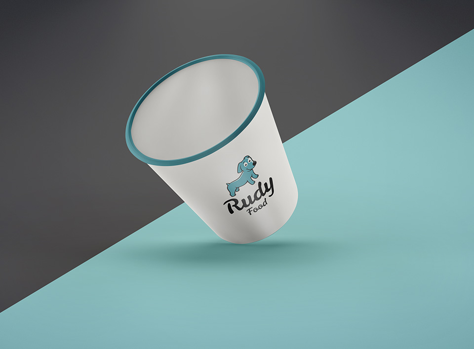 Фирменный стиль и логотип доставки продуктов — RudyFood Фирменный стиль и логотип доставки продуктов — RudyFood, cделанный Интернет-агенством Декстра